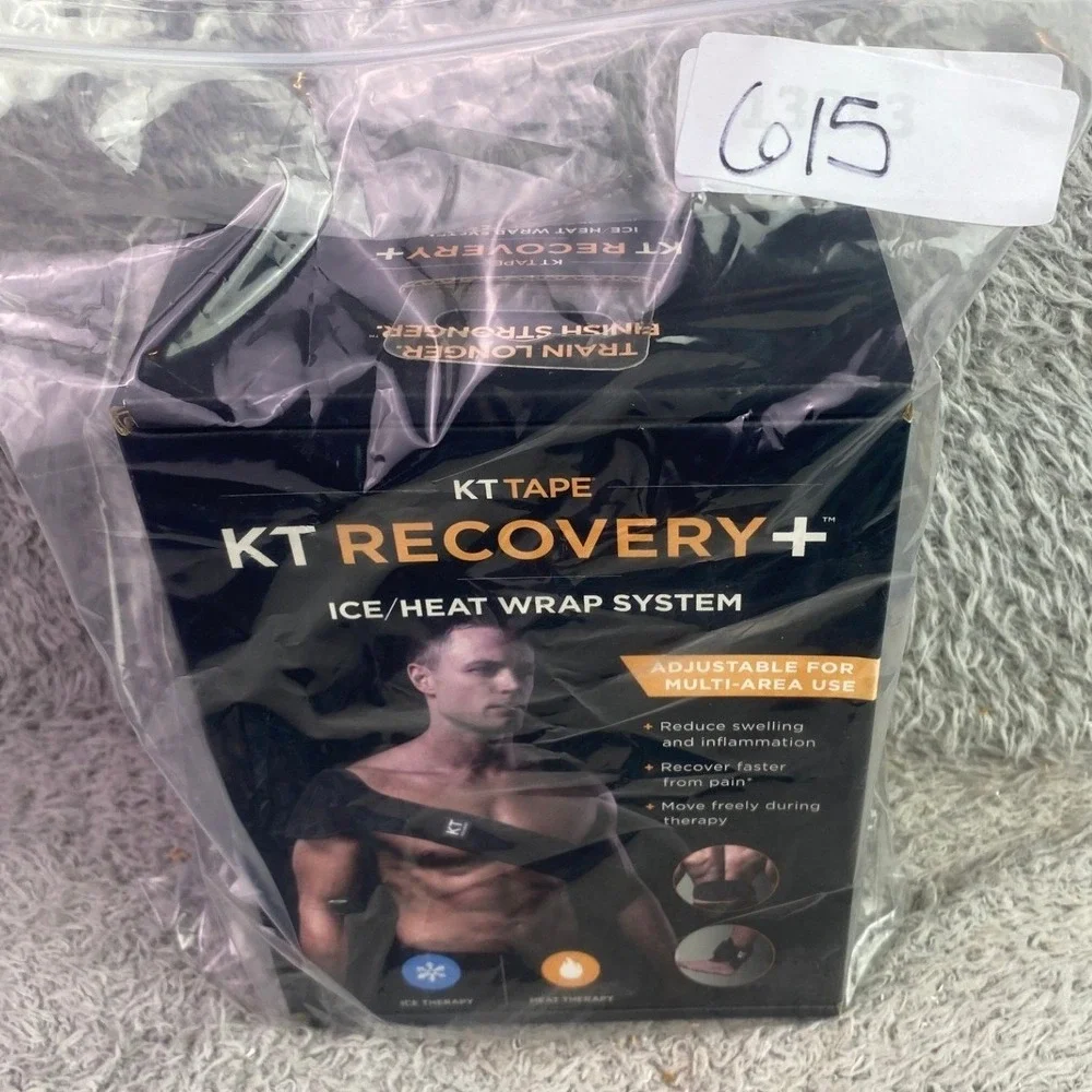 KT TAPE Recovery+ Ice/Heat Wrap System Adjustable for multi Area USE Brand‎ NEW